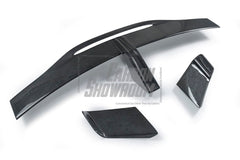 BMW M4 / M4C G82 2021 2022 2023 2024 & 4 series 430i M440i G22 G23 2021 2022 2023 2024 with Aftermarket Parts - Extreme Style Rear GT Wing Pre-preg Carbon Fiber from TAKD Carbon