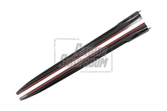 BMW X5 M60i xDrive50e x/sDrive40i G05 (Fits Both Pre-LCI & LCI) 2020-ON & X5M X5MC F95 (Fits Both Pre-LCI & LCI) 2020-ON & X6 M60I xDrive40i G06 (Fits Pre-LCI & LCI) 2020-ON & X6M X6MC F96 (Fits Pre-LCI & LCI) 2020-ON?with Aftermarket Parts - AE V2 Side Skirts?Pre-preg Pre-preg Carbon Fiber?from Armorextend