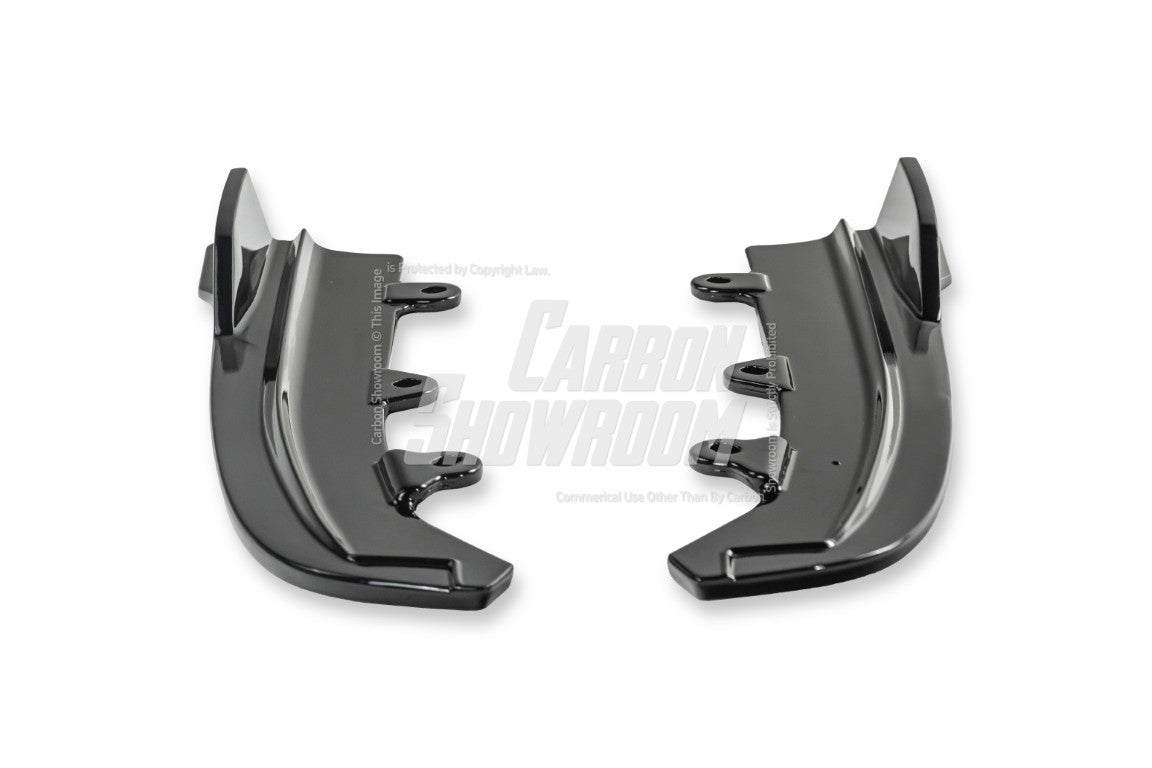 BMW 3 Series 330i M340i G20 G21 Pre-LCI (fitment for 330i requires M-Sport package bumper) 2020 2021 2022 with Aftermarket Parts - Rear Diffuser & Corner Splitter ABS / PP from VTEN