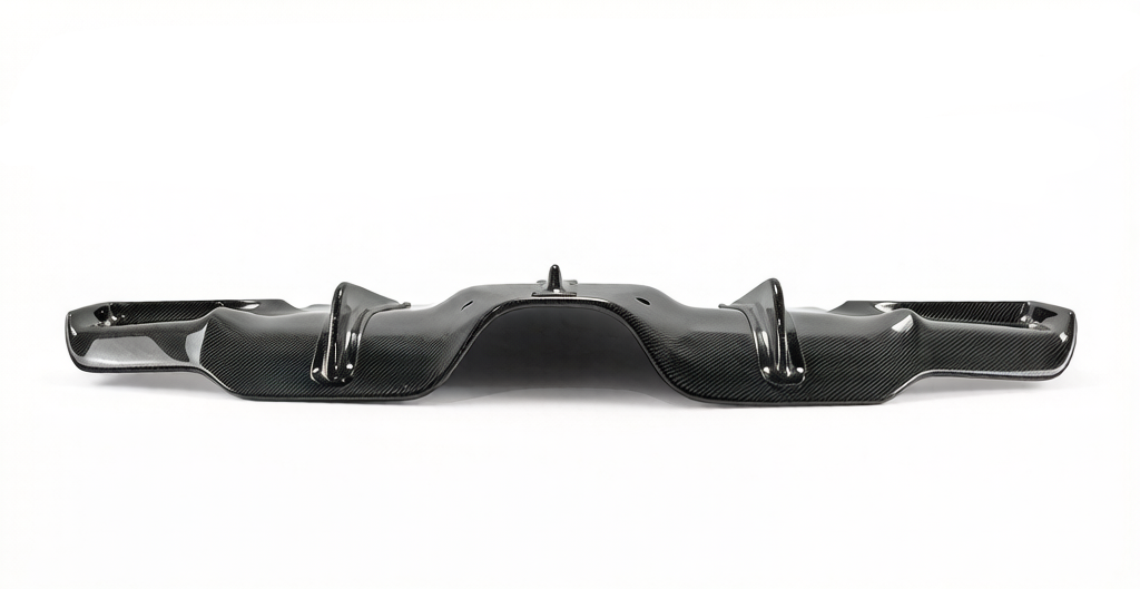 Mini Cooper S F56 & 2014 2015 2016 2017 2018 Pre-LCI & 2019 2020 2021 First LCI with Aftermarket Parts - DAG Style Rear Diffuser Underboard Carbon Fiber from EPR USA