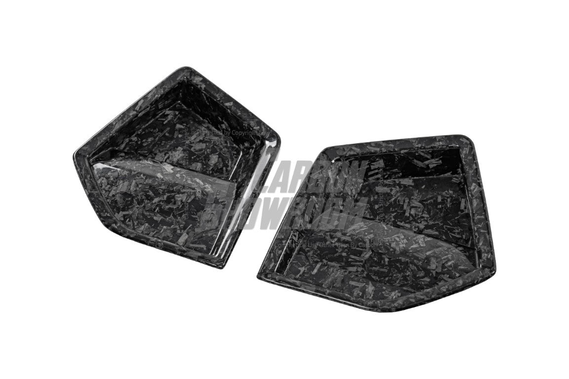 BMW 3 Series 330i (with M-package bumper, does not fit base model) M340i G20 G21 LCI 2023-ON with Aftermarket Parts - Front Intake Vents Cover Carbon Fiber from BCTXE Tuning