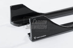 TAKD Carbon Carbon Fiber Side Skirts Ver.1 for BMW 3 Series G20 330i M340i 2019-ON - Performance SpeedShop