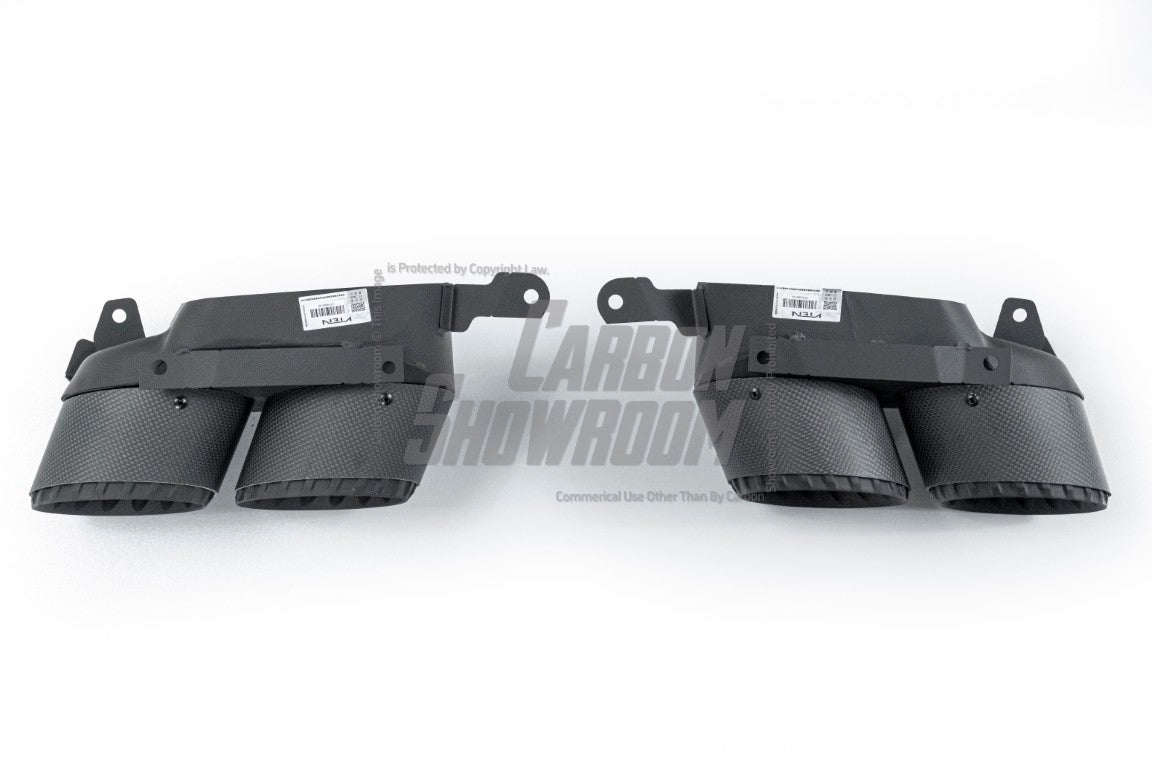 BMW X5 G05 M50i X/S Drive 40i (with M-Package) (Fits Both Pre-LCI & LCIï¼?019-ON with Aftermarket Parts - Exhaust Tips Stainless steel from VTEN