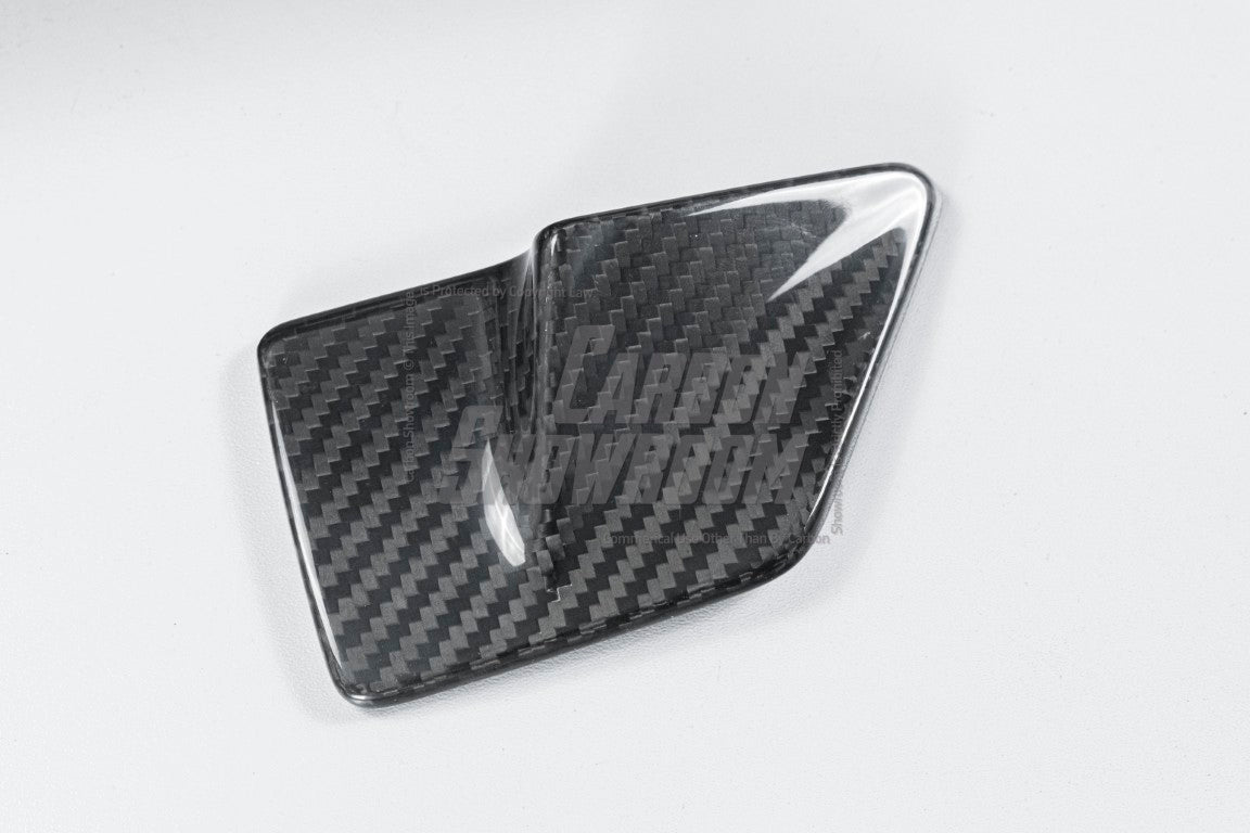 BMW X7 xDrive40i (With M-Package Bumper) M60i ALPINA XB7 LCI G07 2023-ON with Aftermarket Parts - Front Bumper Lower Center Grill Trim Pre-preg Carbon Fiber from TAKD Carbon