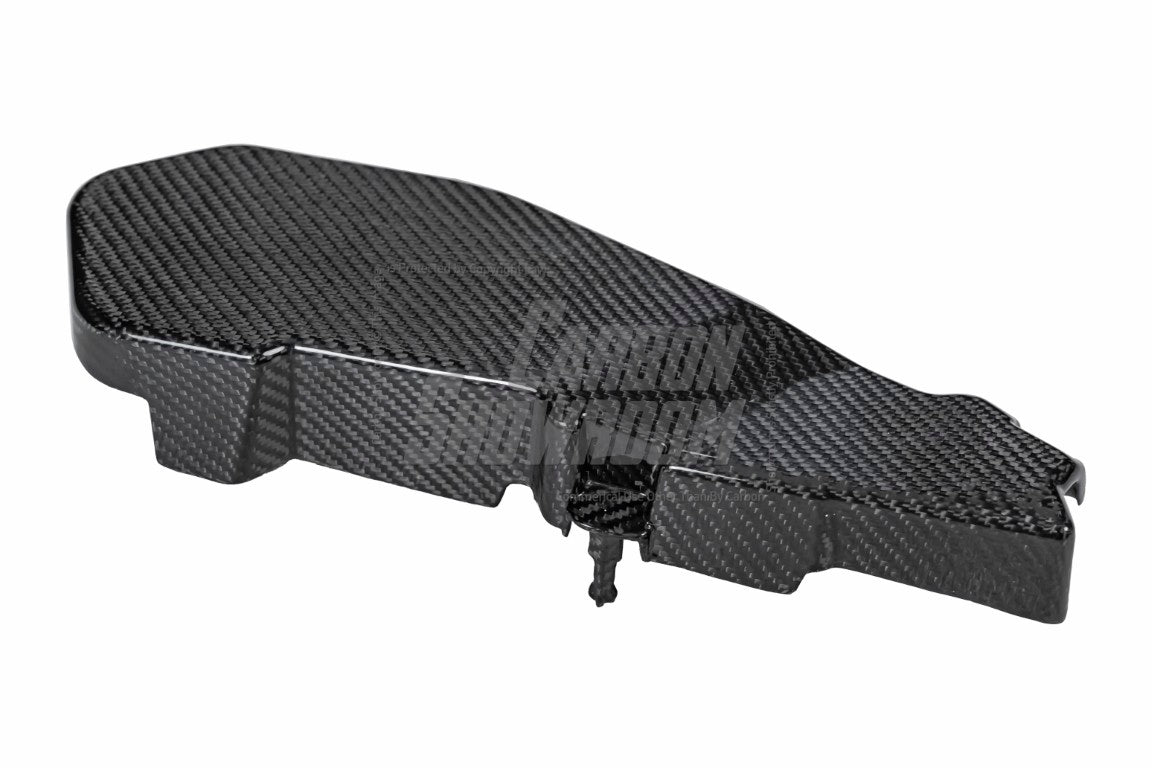 BMW M5 M5C G90 2024-ON with Aftermarket Parts - Coolant Tank Engine Cover Expansion?Carbon Fiber from Aero Republic