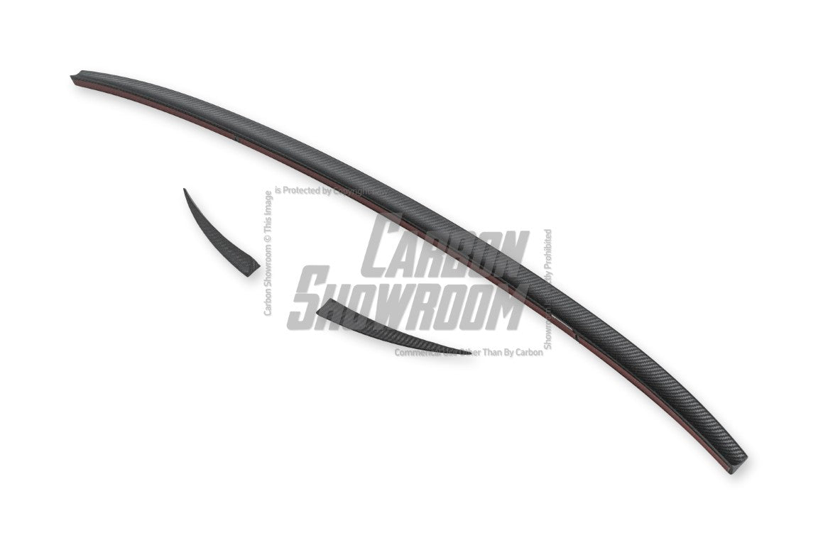 Audi RS7 S7 A7 C8 2019 2020 2021 2022 2023 2024 with Aftermarket Parts - V1 Rear Spoiler Carbon Fiber from BCTXE Tuning