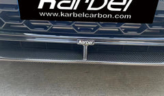 Audi S4 A4 S-line (with s-line bumper, does not fit base model) B9.5 2020-ON with Aftermarket Parts - Front Lip Pre-preg Carbon Fiber from Karbel Carbon