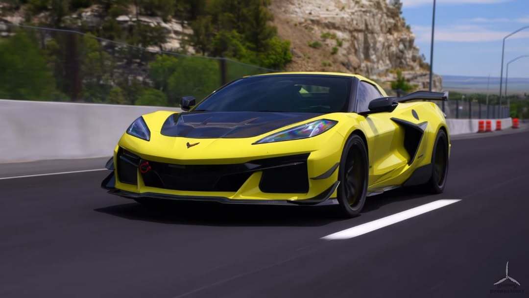 Chevrolet Corvette C8 2020-ON with Aftermarket Parts - Hood Bonnet Carbon Fiber / FRP from Aero Republic