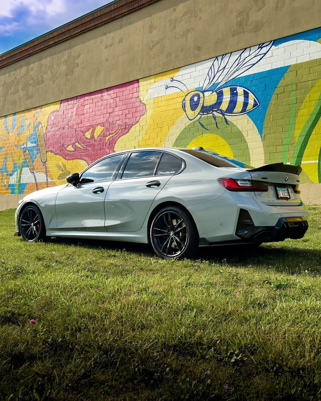Future Design FD V1 Carbon Fiber Rear Diffuser for BMW G20 / G21 3 Series M340i 330i 2023-ON LCI - Performance SpeedShop