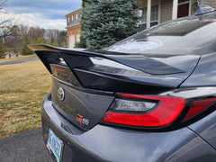 Subaru BRZ ZD8 2022 2023 2024 & Toyota GR86 ZN8 2022 2023 2024 with Aftermarket Parts - "SHINING" Rear GT Wing Carbon Fiber / FRP from Robot Craftsman
