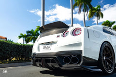 CMST Tuning Extreme Ducktail Whale Tail Trunk Lid for R35 Nissan GTR  Carbon Fiber/FRP