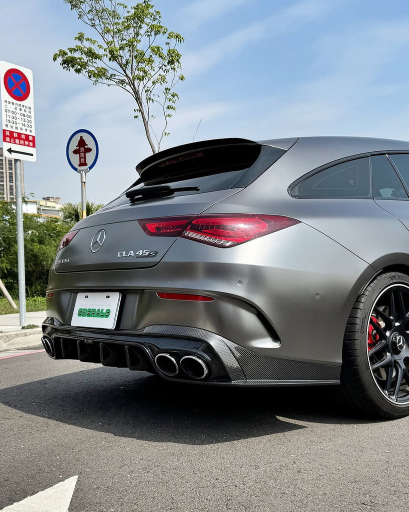 Benz CLA-Class CLA45(S) C118 X118 Aftermarket Parts - TAKD Carbon Rear ...