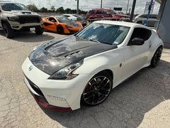 CMST Tuning V2 Vented Hood for Nissan 370Z Nismo Sport Touring Z34 Carbon Fiber/FRP