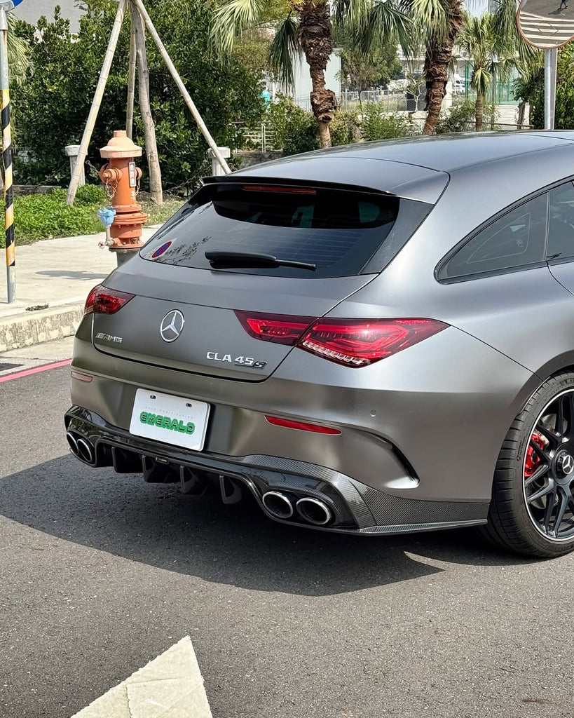 Benz CLA-Class CLA45(S) C118 X118 Aftermarket Parts - TAKD Carbon Rear ...