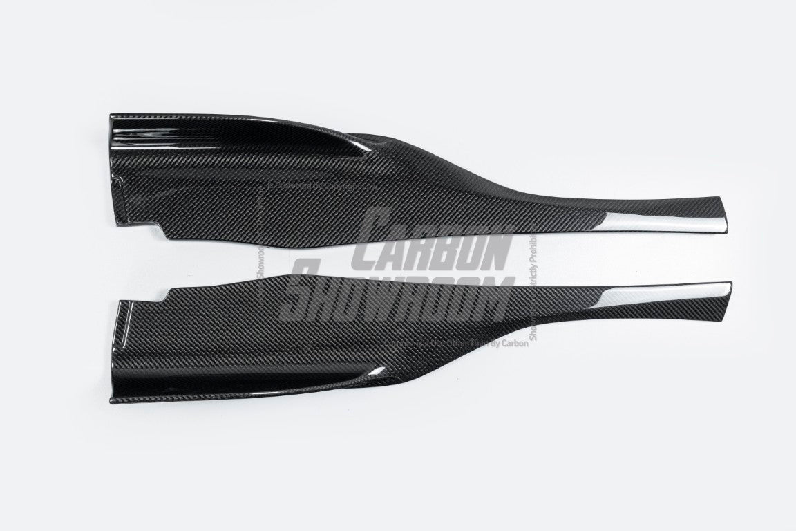 McLaren 720S 2018 2019 2020 2021 2022 2023 with Aftermarket Parts -?765LT?Side Skirts?Pre-preg Carbon Fiber / FRP from Aero Republic