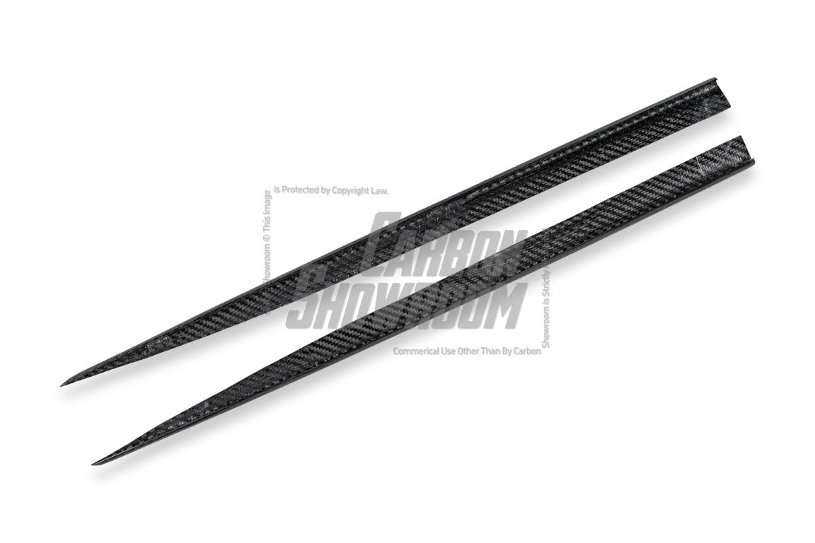 Mercedes Benz CLA-Class CLA45/S CLA35 CLA250 C118 2020-ON with Aftermarket Parts - Side Skirts Pre-preg Carbon Fiber from TAKD Carbon