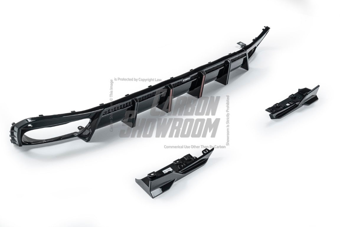 Upgrade Your BMW X5 G05 M50i X/S Drive 40i (with M-Package) (Fits Both Pre-LCI & LCI）2019-ON with VTEN's Aftermarket Parts - Rear Diffuser & Canards PP. A complete transformation of style and performance.