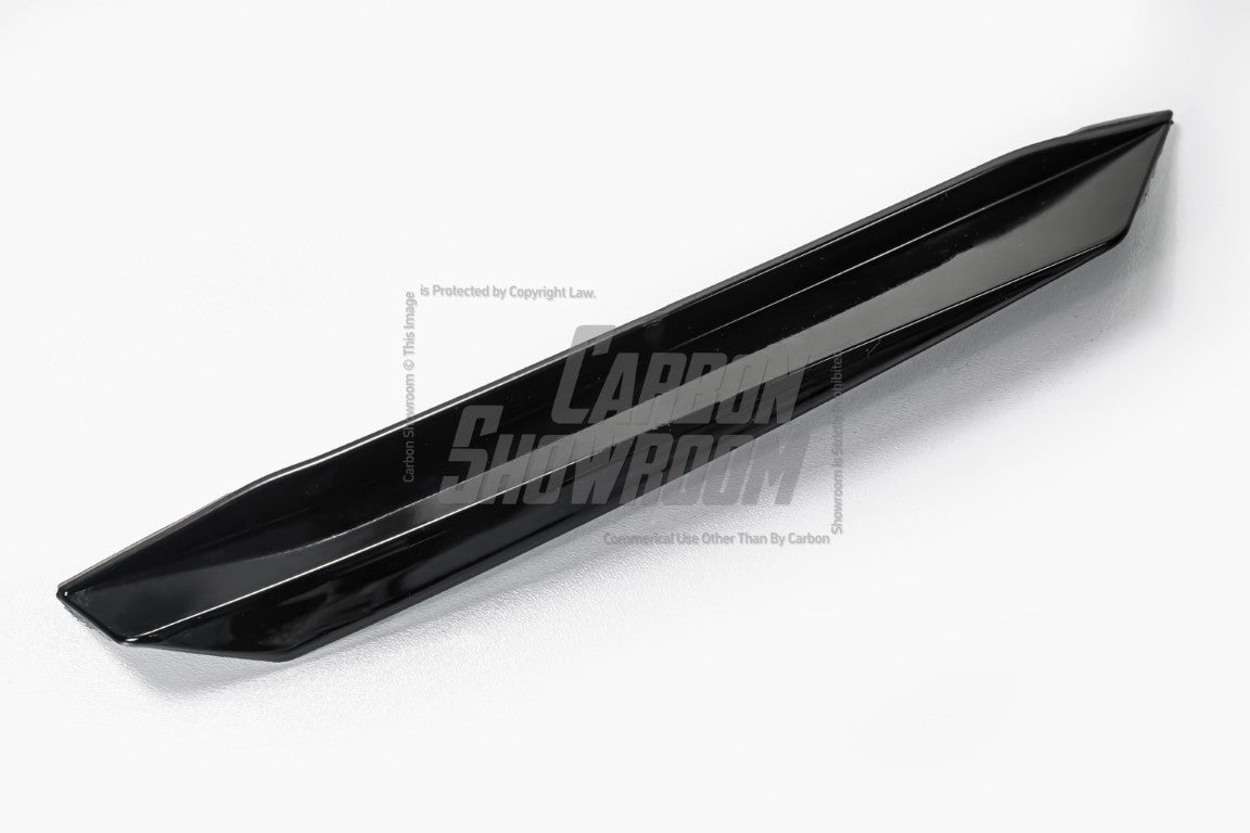 BMW 3 Series 330i (with M-package bumper, does not fit base model) M340i G20 G21 LCI 2023-ON with Aftermarket Parts - Front Canards ABS from VTEN