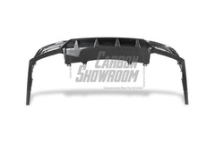 Audi S4 / A4 (With S-line Bumper) B9.5 2020-ON with Aftermarket Parts - With & Without Light Rear Diffuser Pre-preg Carbon Fiber from BCTXE Tuning