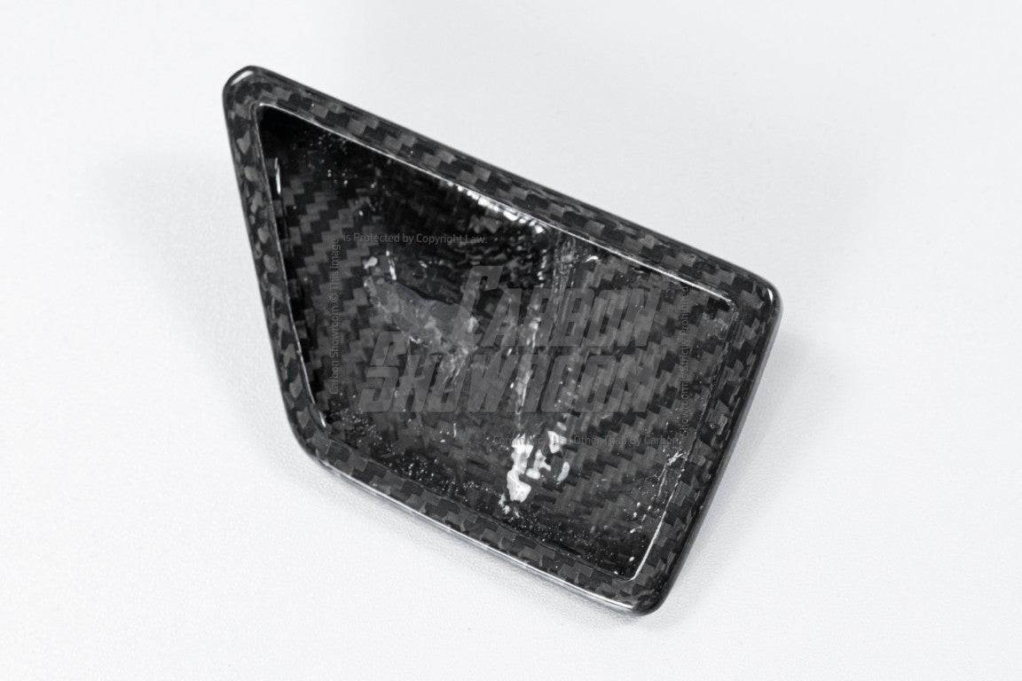 BMW X7 xDrive40i (With M-Package Bumper) M60i ALPINA XB7 LCI G07 2023-ON with Aftermarket Parts - Front Bumper Lower Center Grill Trim Pre-preg Carbon Fiber from TAKD Carbon