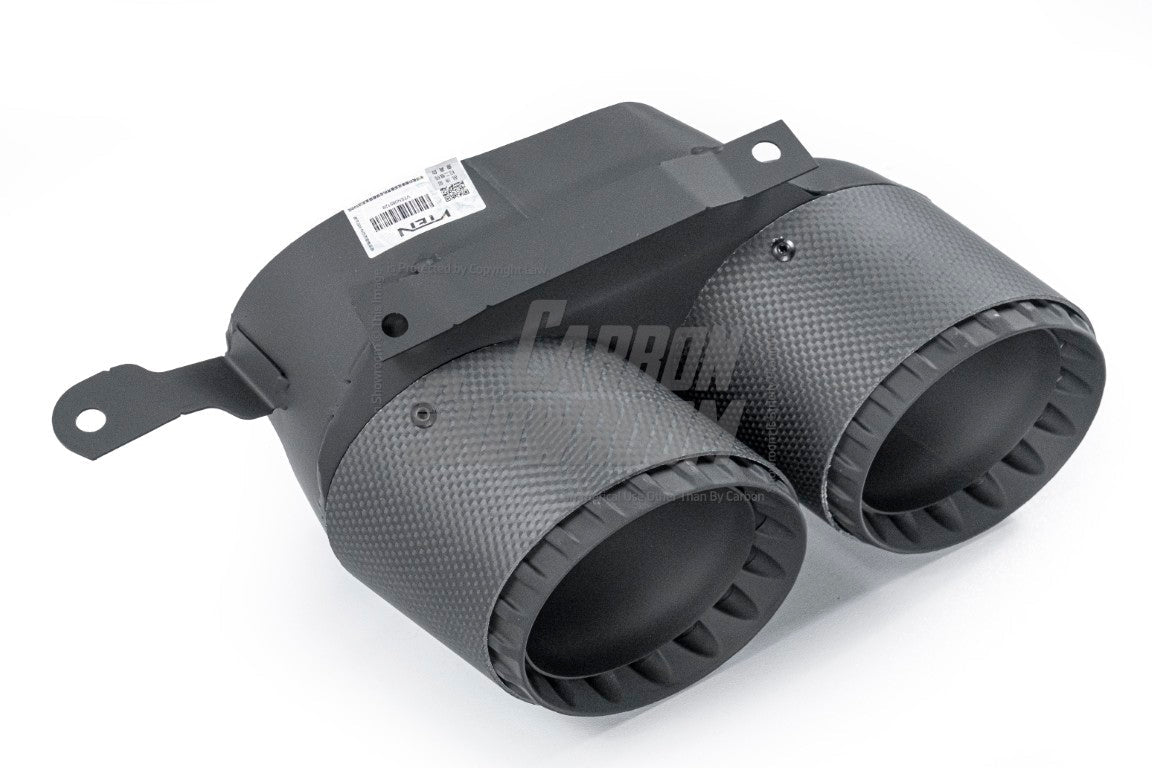 BMW X5 G05 M50i X/S Drive 40i (with M-Package) (Fits Both Pre-LCI & LCI）2019-ON with Aftermarket Parts - Exhaust Tips Stainless steel from VTEN