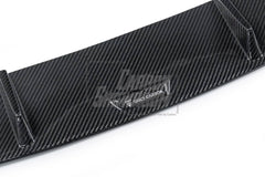 BMW 8 Series M850 840 (With M-Package Bumper) G14 G15 G16 2018 2019 2020 2021 2022 2023 2024 with Aftermarket Parts - V1 Style Front Lip Pre-preg Carbon Fiber from TAKD Carbon