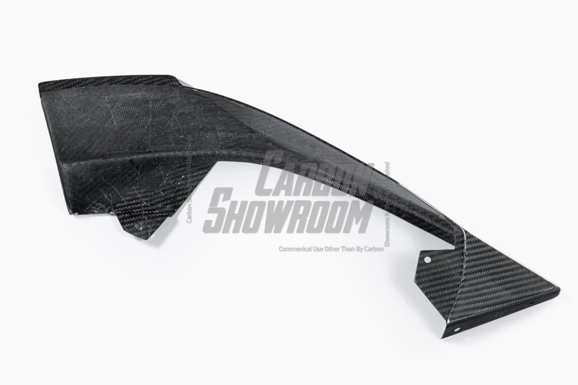 BMW X7 xDrive40i (With M-Package Bumper) M60i ALPINA XB7 LCI G07 2023-ON with Aftermarket Parts - Front Lip Pre-preg Carbon Fiber from TAKD Carbon