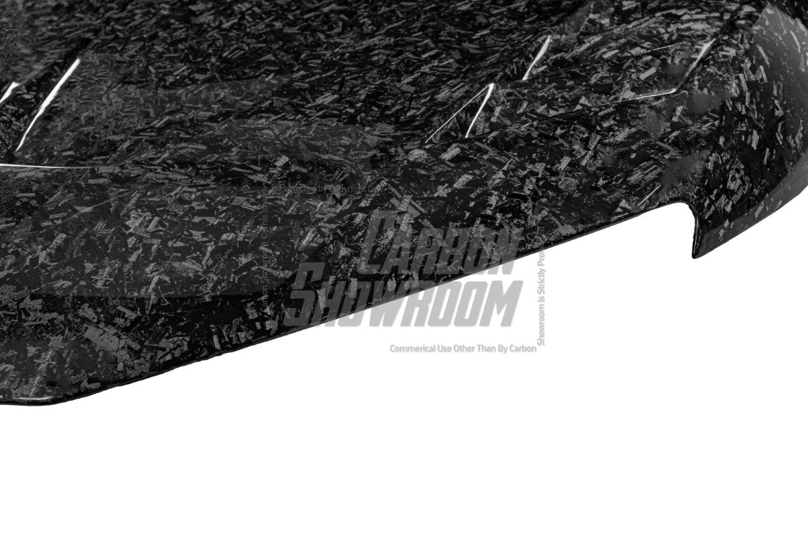 Audi R8 Gen 2 2017 2018 2019 2020 2021 2022 2023 with Aftermarket Parts - AE Style Hood Bonnet Double-sided Carbon Fiber / Partial Carbon Fiber from ArmorExtend