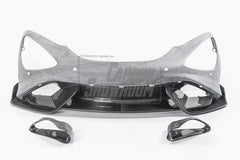 McLaren 720S 2018 2019 2020 2021 2022 2023 with Aftermarket Parts - 765LT?Front Bumper & Lip Conversion Kit Pre-preg Carbon Fiber / FRP?from Aero Republic