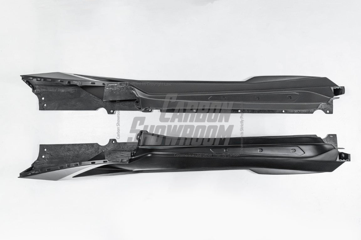 Lamborghini Huracan LP580 LP610 Evo RWD AWD Tecnica Performante STO 2015 2016 2017 2018 2019 2020 2021 2022 2023 2024 with Aftermarket Parts - Vor Style Side Skirts Pre-preg Carbon Fiber / FRP from Aero Republic