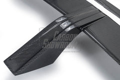 BMW M4 / M4C G82 2021 2022 2023 2024 & 4 series 430i M440i G22 G23 2021 2022 2023 2024 with Aftermarket Parts - Extreme Style Rear GT Wing Pre-preg Carbon Fiber from TAKD Carbon