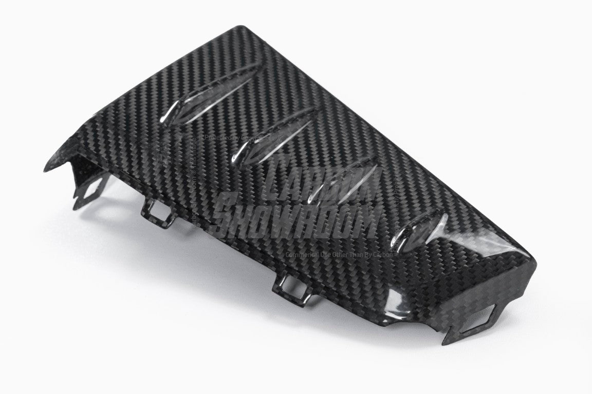 BMW X7 xDrive40i (With M-Package Bumper) M60i ALPINA XB7 LCI G07 2023-ON with Aftermarket Parts - Headlight Valance Trim Pre-preg Carbon Fiber from TAKD Carbon