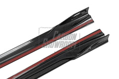 BMW X3 G01 & X4 G02 s/x Drive 30i M40i 2019-ON & X3M F97 & X4M F98 (Fits Both Pre-LCI & LCI) 2019-ON with Aftermarket Parts - AE V2 Side Skirts Carbon Fiber?from ArmorExtend 