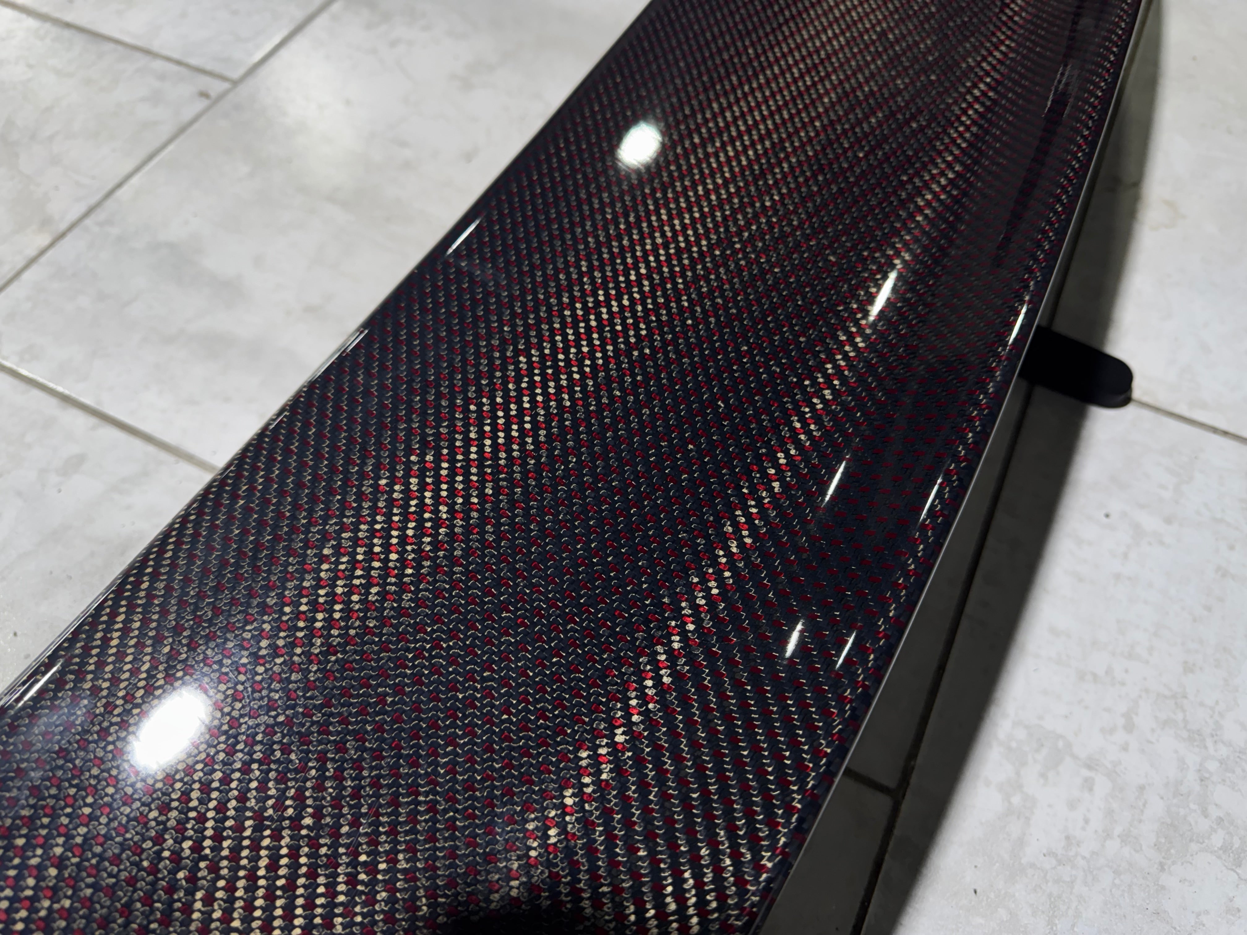 Honda Civic Type-R FL5 2023 2024 with Aftermarket Parts - Modulo Style Rear Spoiler Carbon Fiber from EPR USA