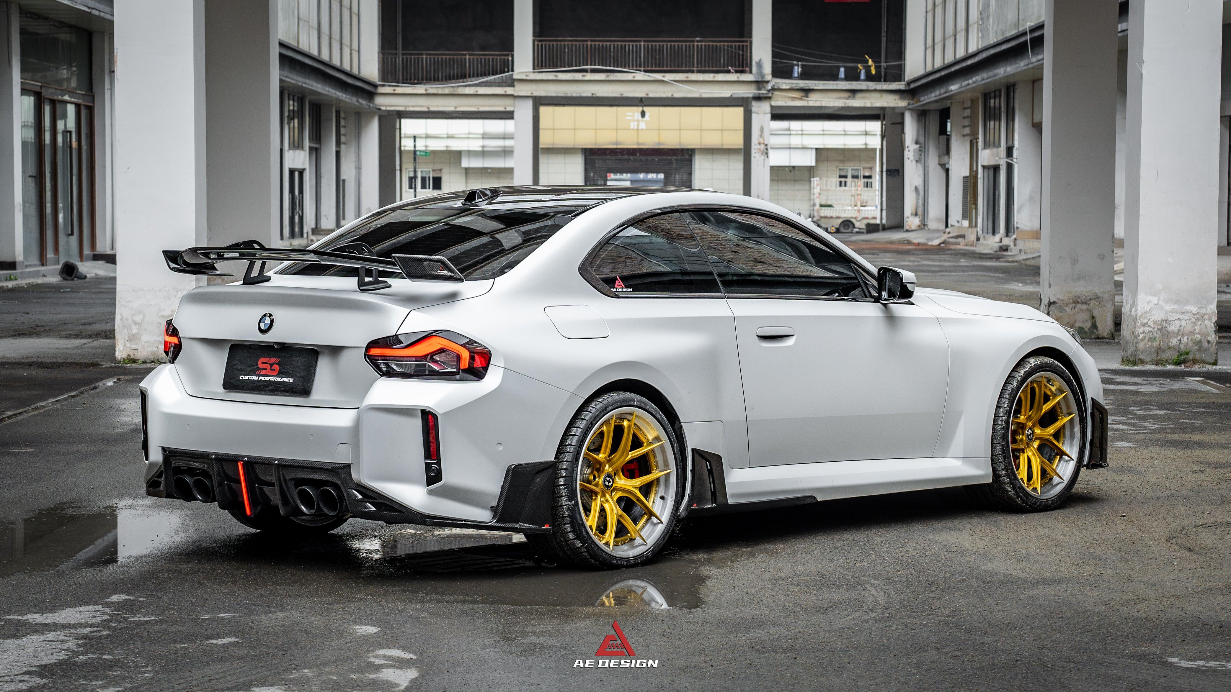 BMW M2 & M2C G87 2023 2024?with Aftermarket Parts - ART Style?Side Skirts Carbon Fiber from?ArmorExtend