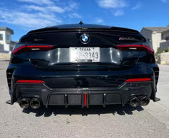 Karbel Carbon Dry Carbon Fiber Rear Bumper Frames For BMW 4 Series G22 G23 430i M440i 2020-ON