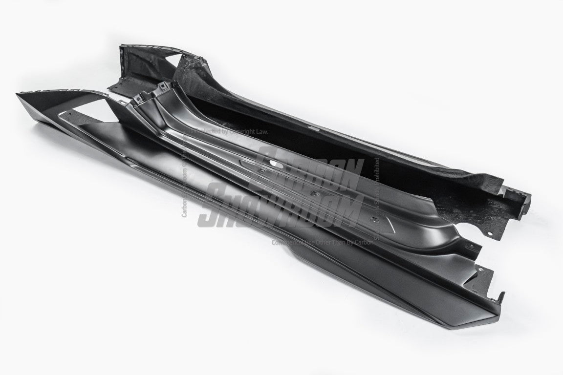 Lamborghini Huracan LP580 LP610 Evo RWD AWD Tecnica Performante STO 2015 2016 2017 2018 2019 2020 2021 2022 2023 2024 with Aftermarket Parts - Vor Style Side Skirts Pre-preg Carbon Fiber / FRP from Aero Republic