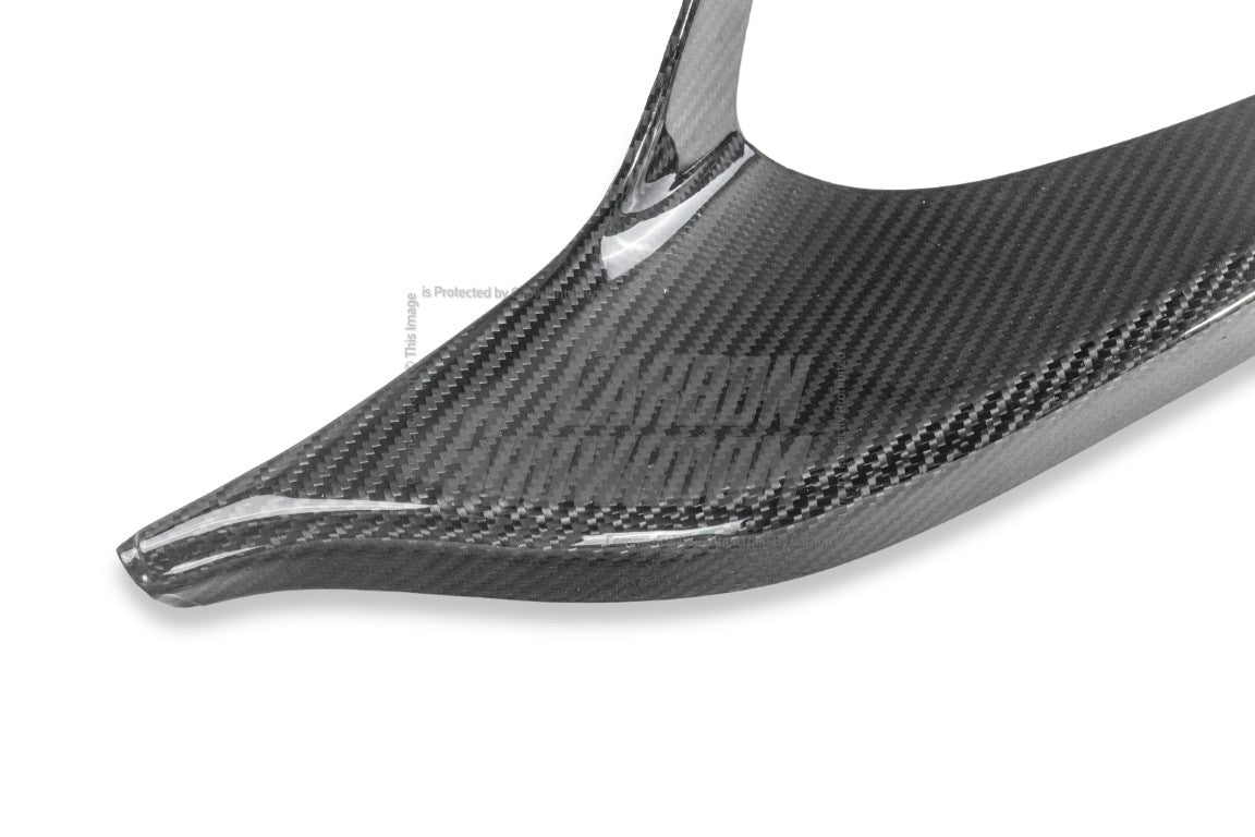 Mercedes Benz A-Class A45 W177 2019-ON with Aftermarket Parts - Front Bumper Pre-preg Carbon Fiber Surround from TAKD Carbon
