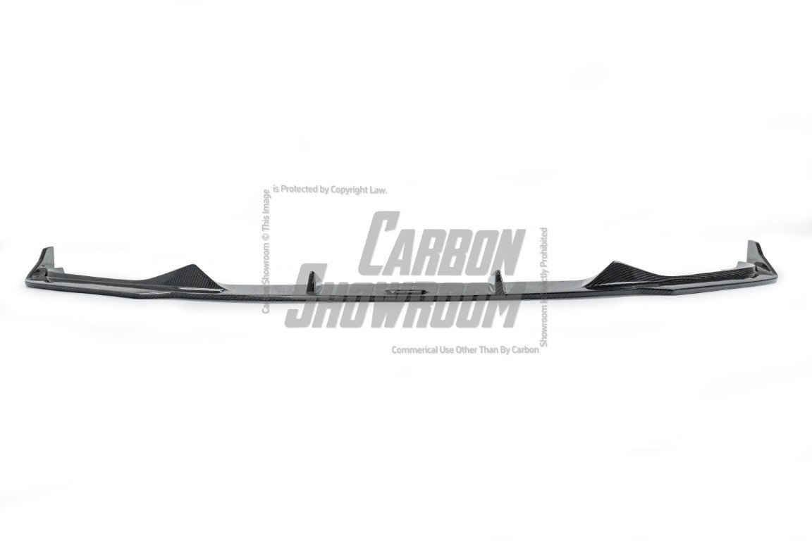 BMW 8 Series M850 840 (With M-Package Bumper) G14 G15 G16 2018 2019 2020 2021 2022 2023 2024 with Aftermarket Parts - V1 Style Front Lip Pre-preg Carbon Fiber from TAKD Carbon