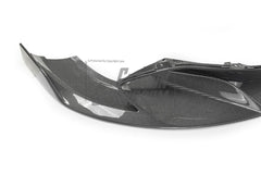 McLaren 720S 2018 2019 2020 2021 2022 2023 with Aftermarket Parts - RF Style Front Lip?Carbon Fiber?from Aero Republic