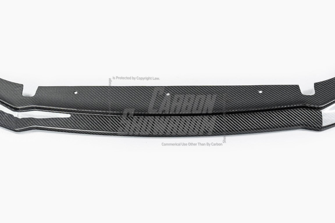 Lamborghini Huracan STO 2021 2022 2023 2024 with Aftermarket Parts - Vor Style Front Lip?Pre-preg Carbon Fiber / FRP from Aero Republic
