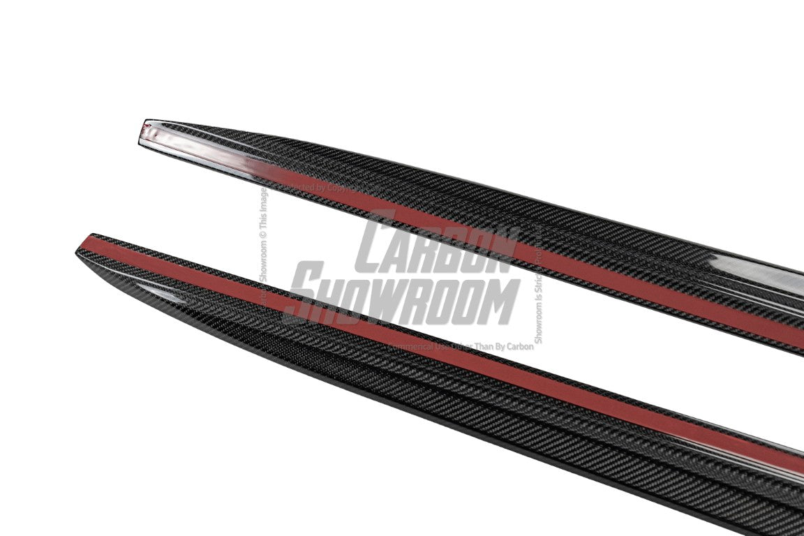 BMW X5 M60i xDrive50e x/sDrive40i G05 (Fits Both Pre-LCI & LCI) 2020-ON & X5M X5MC F95 (Fits Both Pre-LCI & LCI) 2020-ON & X6 M60I xDrive40i G06 (Fits Pre-LCI & LCI) 2020-ON & X6M X6MC F96 (Fits Pre-LCI & LCI) 2020-ON?with Aftermarket Parts - AE V2 Side Skirts?Pre-preg Pre-preg Carbon Fiber?from Armorextend
