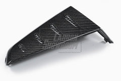 BMW X7 xDrive40i (With M-Package Bumper) M60i ALPINA XB7 LCI G07 2023-ON with Aftermarket Parts - Headlight Valance Trim Pre-preg Carbon Fiber from TAKD Carbon