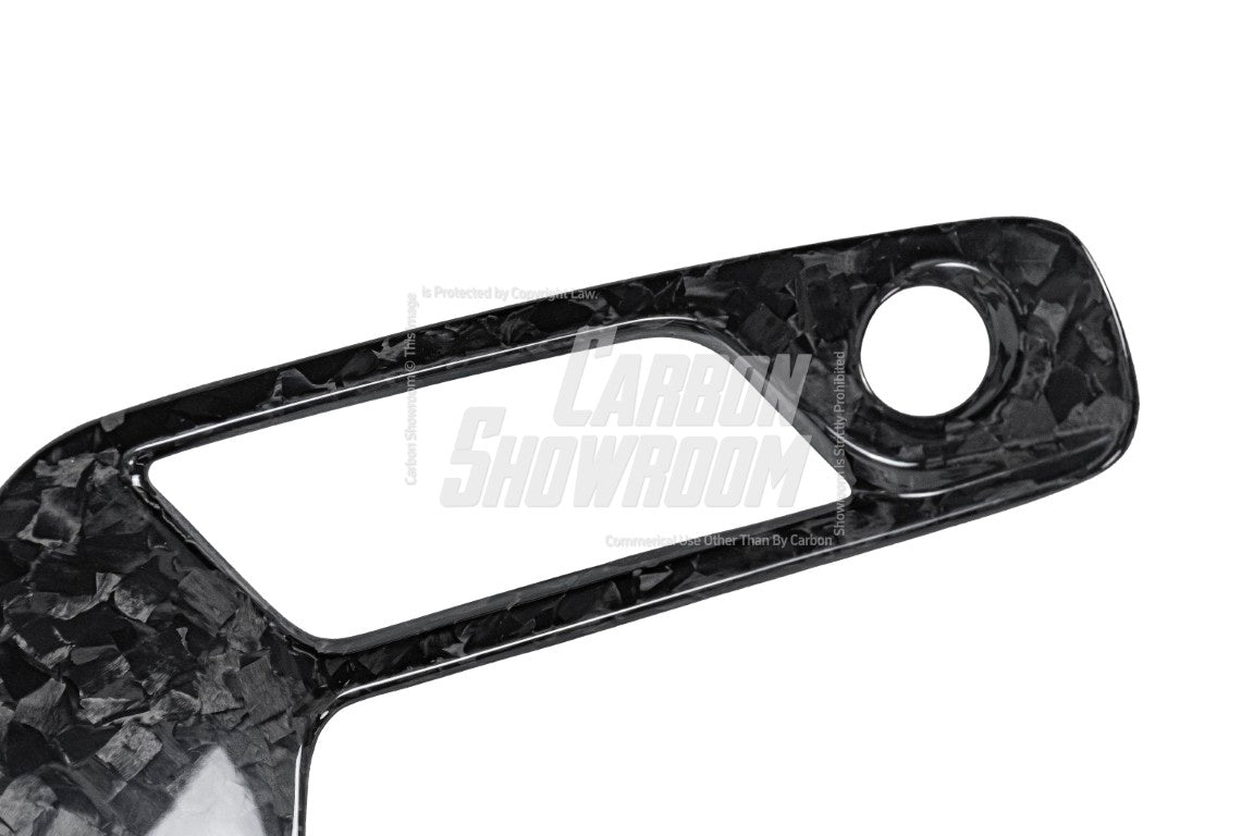 BMW 3 Series 330i (with M-package bumper, does not fit base model) M340i G20 LCI 2023 2024 with Aftermarket Parts - Front Bumper Upper Valences Pre-preg Carbon Fiber from TAKD Carbon