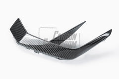 BMW X7 xDrive40i (With M-Package Bumper) M60i ALPINA XB7 LCI G07 2023-ON with Aftermarket Parts - Front Bumper Lower Center Grill Trim Pre-preg Carbon Fiber from TAKD Carbon