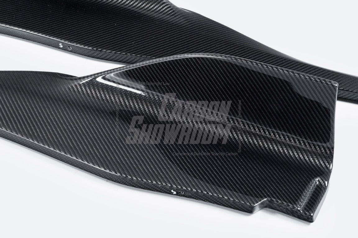 McLaren 720S 2018 2019 2020 2021 2022 2023 with Aftermarket Parts -?765LT?Side Skirts?Pre-preg Carbon Fiber / FRP from Aero Republic