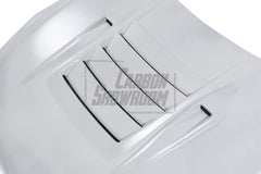 Nissan GTR Nismo T-Spec Premium Pure (for installation on 2008-2016 vehicles, 2017-2024 front bumper is recommended) 2017 2018 2019 2020 2021 2022 2023 2024?with Aftermarket Parts - V1 Hood Carbon Fiber / FRP from Aero Republic