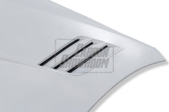 Nissan GTR Nismo T-Spec Premium Pure (for installation on 2008-2016 vehicles, 2017-2024 front bumper is recommended) 2017 2018 2019 2020 2021 2022 2023 2024 with Aftermarket Parts - V3 Hood Carbon Fiber / FRP from Aero Republic