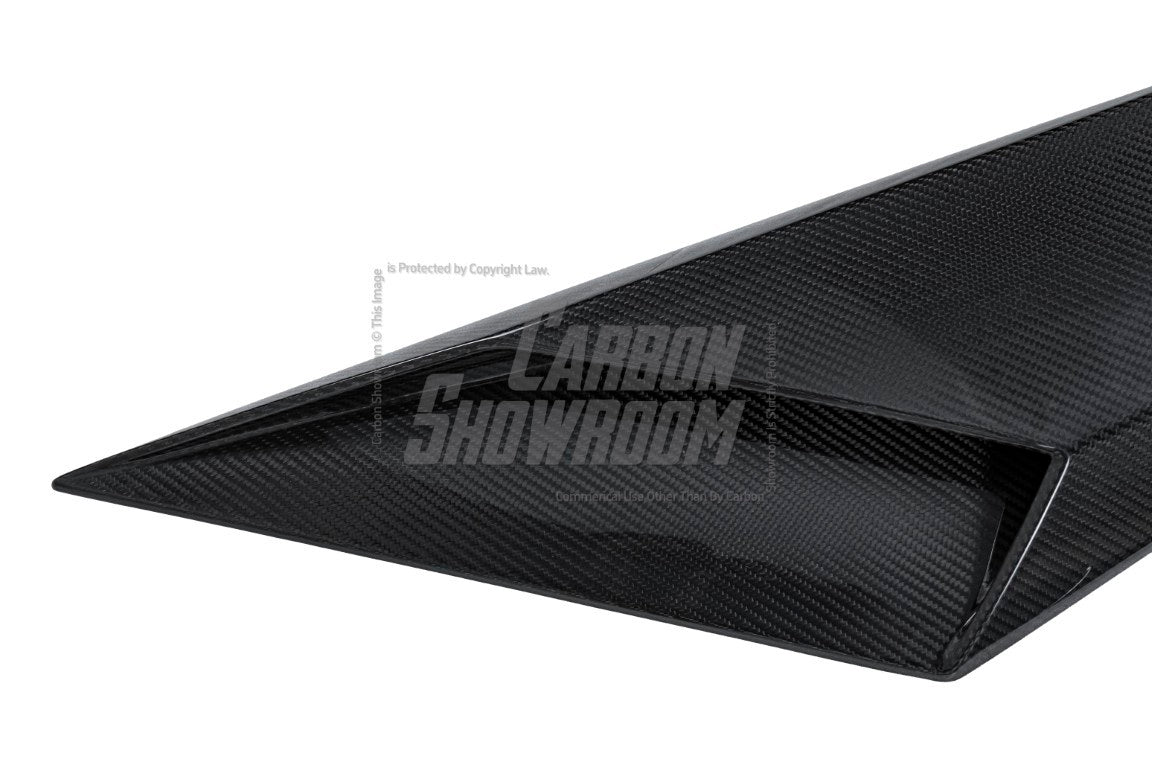 Lamborghini Aventador Base LP700 LP720 S LP740 SV LP750 Ultimate LP780  SVJ LP770 2012 2013 2014 2015 2016 2017 2018 2019 2020 2021 2022 2023 with Aftermarket Parts - 1:1 OEM SVJ Style Rear Intake Air Vent Scoop Carbon Fiber / FRP from Aero Republic