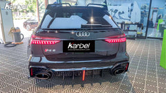 Karbel Carbon Fiber Rear Spoiler for Audi RS6 C8 2020-ON